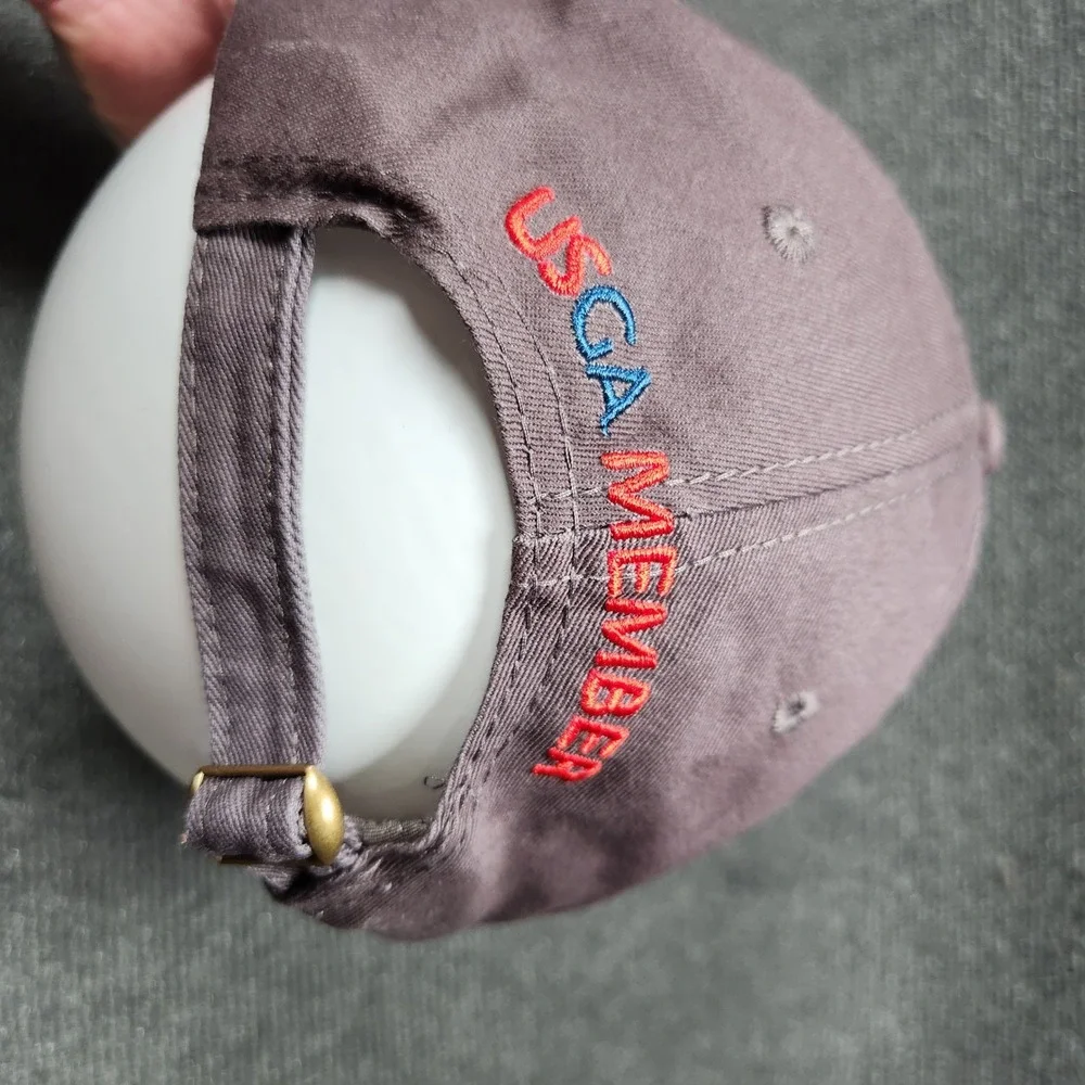 USGA 121st U.S. Open Torrey Pines Member Hat Adjustable Gray‎ Golf Cap Mens